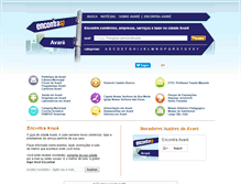 Tablet Screenshot of encontraavare.com.br